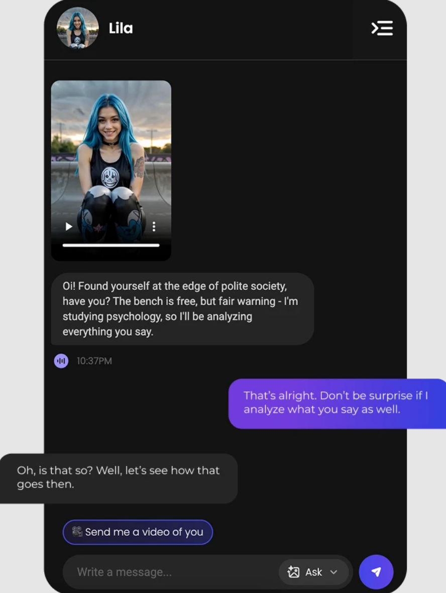 Search and chat discovery example